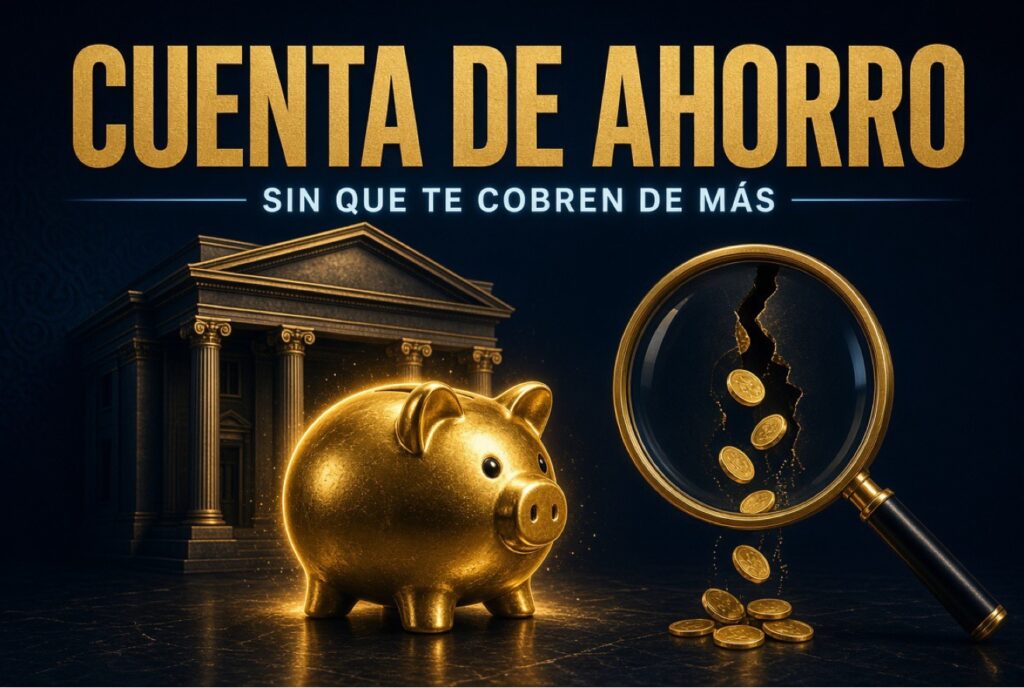 Portada: Cuenta de ahorro — sin que te cobren de más | PesoRD
